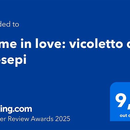 Home In Love: Vicoletto Dei Presepi Неаполь Экстерьер фото